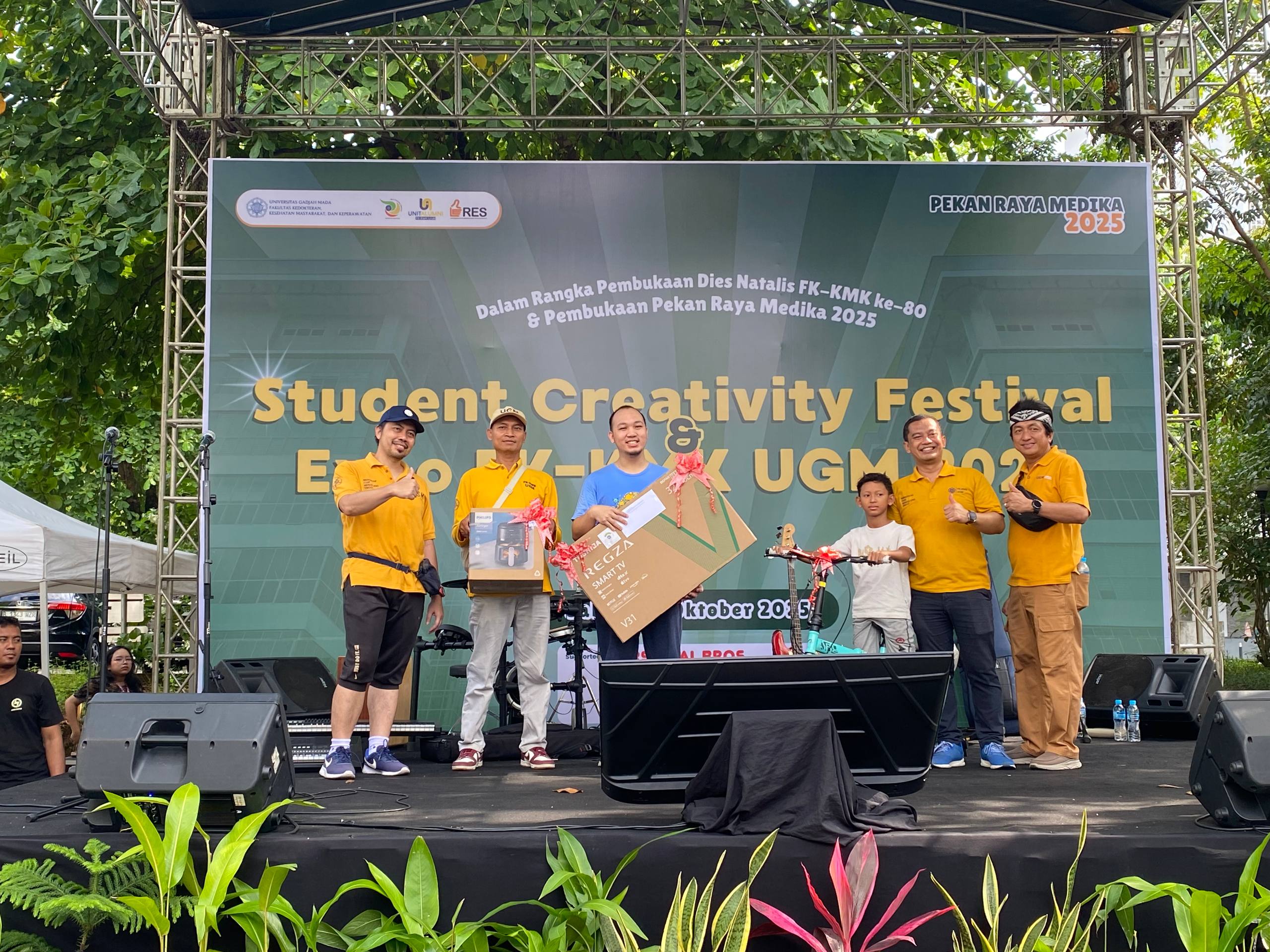 Berjalan Sehat, Berkarya Hebat: Radiologi UGM di Dies Natalis ke-80 FK-KMK